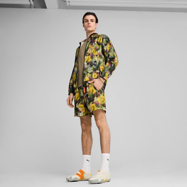 HOOPS X PUMATECH Relaxed Shorts 6" Men, Velvet Moss, extralarge